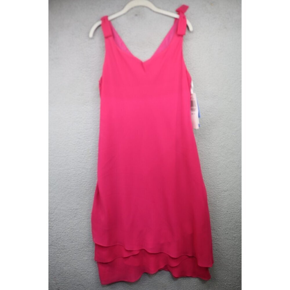 Megan Lee Pink Sleeveless Midi Dress-Size 16-Fairy-NWT-Feminine